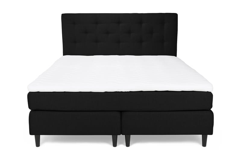 Jenkkisänky Laze Deluxe 160x200, Musta