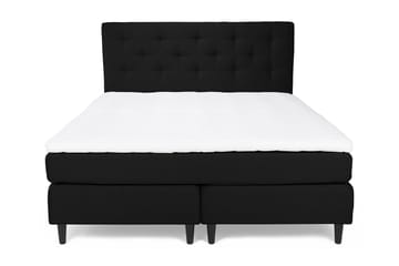 Jenkkisänky Laze Deluxe 160x200 - Musta - Huonekalut - Sänky - Jenkkisängyt