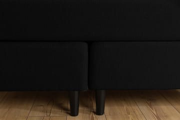 Jenkkisänky Laze Deluxe 160x200 - Musta - Huonekalut - Sänky - Jenkkisängyt