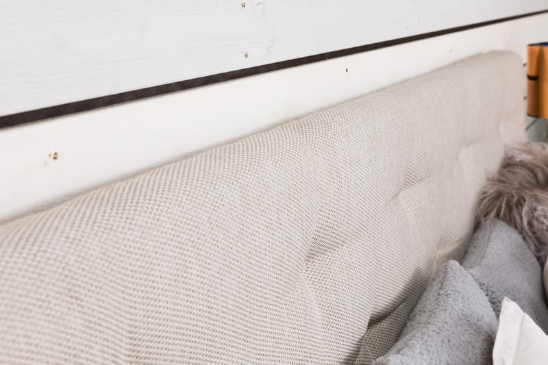 Jenkkisänky Laze Deluxe 180x200 - Beige - Huonekalut - Sänky - Jenkkisängyt