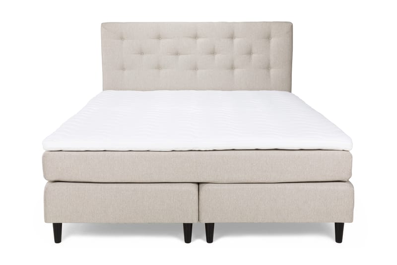 Jenkkisänky Laze Deluxe 180x200 - Beige - Huonekalut - Sänky - Jenkkisängyt