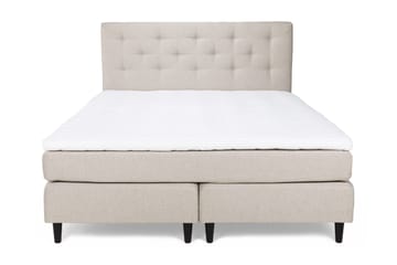 Jenkkisänky Laze Deluxe 180x200 - Beige - Huonekalut - Sänky - Jenkkisängyt