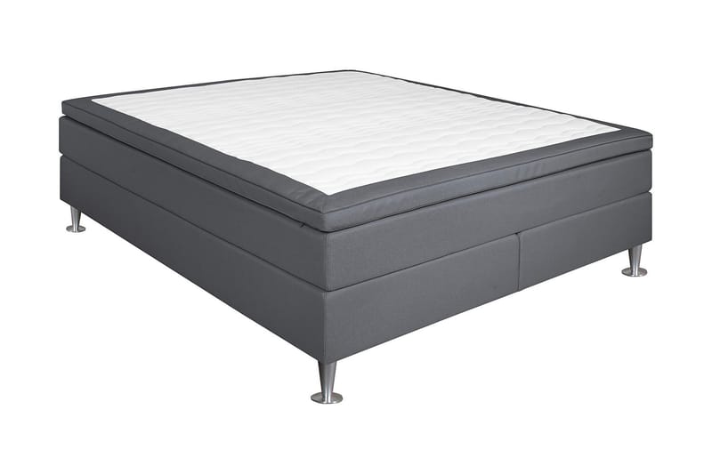 Jenkkisänky Lomben 180x200 Medium/Kova - Harmaa - Huonekalut - Sänky - Parisänky