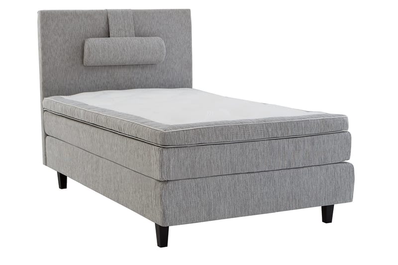 Jenkkisänky Longford 120x200 Kova Polyeetterivaahto - Vaaleanharmaa - Huonekalut - Sänky - Yhden hengen sängyt