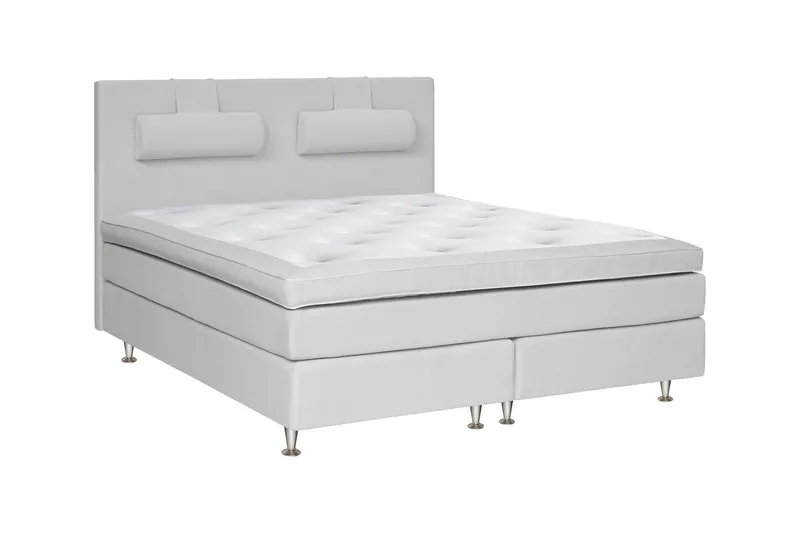 Jenkkisänky Longford 180x200 Kova Eri vaihtoehtoja - Vaaleanharmaa - Huonekalut - Sänky - Parisänky