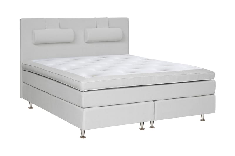 Jenkkisänky Longford 210x210 Kova Eri vaihtoehtoja - Malaga Vaaleanharmaa - Huonekalut - Sänky - Parisänky