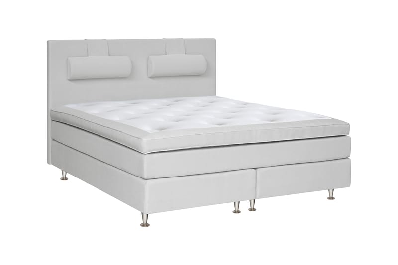 Jenkkisänky Longford 210x210 Kova Eri vaihtoehtoja, Malaga Vaaleanharmaa