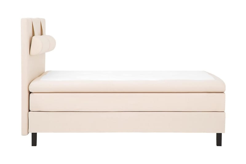 Jenkkisänky Lucky 120x200 Lateksi - Beige - Huonekalut - Sänky - Jenkkisängyt