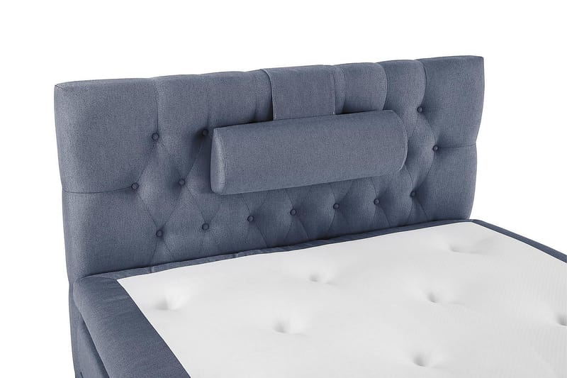 Jenkkisänky Lucky 120x200 Lateksi - Tummansininen - Huonekalut - Sänky - Jenkkisängyt