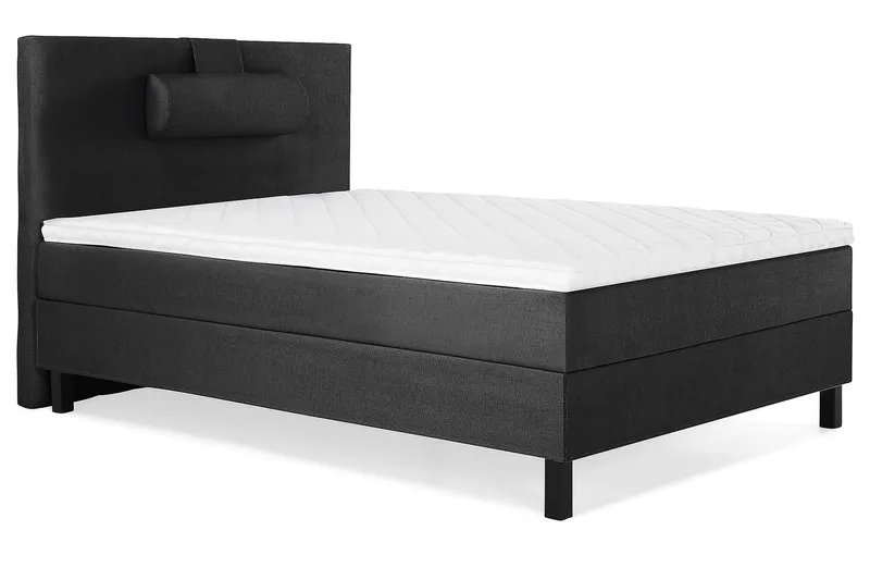 Jenkkisänky Lucky 120x200 Vaahto - Musta/Harmaa - Huonekalut - Sänky - Jenkkisängyt