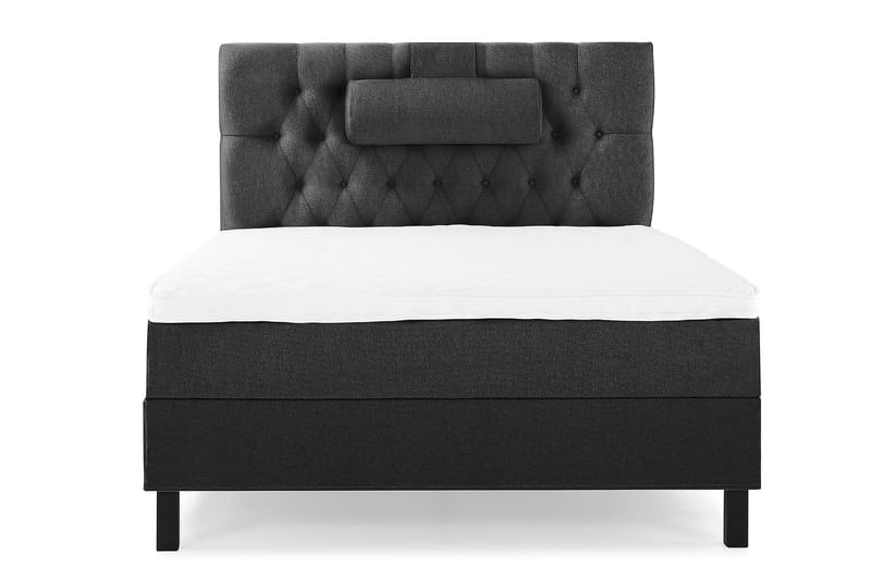 Jenkkisänky Lucky 120x200 Vaahto - Musta/Harmaa - Huonekalut - Sänky - Jenkkisängyt