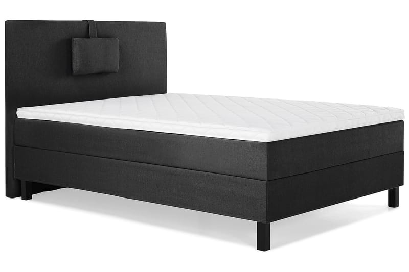 Jenkkisänky Lucky 120x200 Vaahto - Musta/Harmaa - Huonekalut - Sänky - Jenkkisängyt