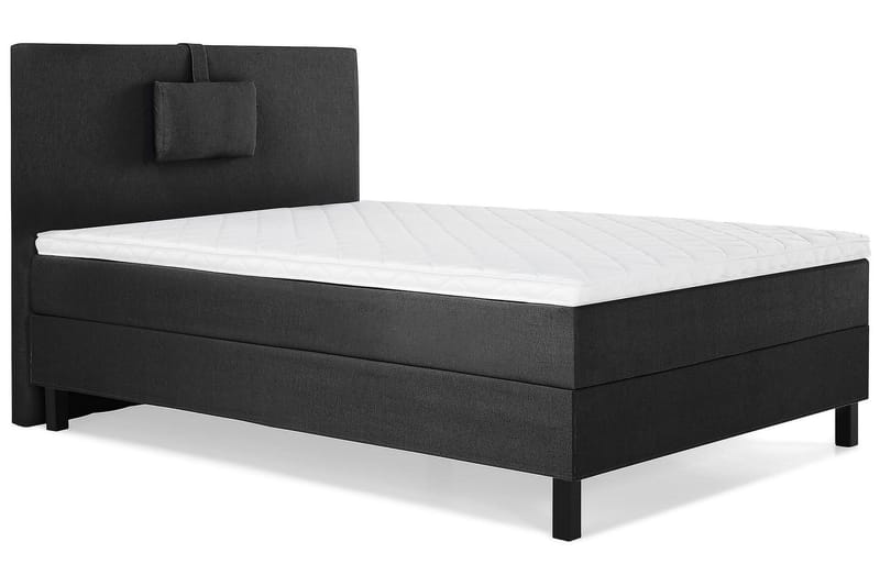 Jenkkisänky Lucky 120x200 Vaahto - Musta/Harmaa - Huonekalut - Sänky - Yhden hengen sängyt