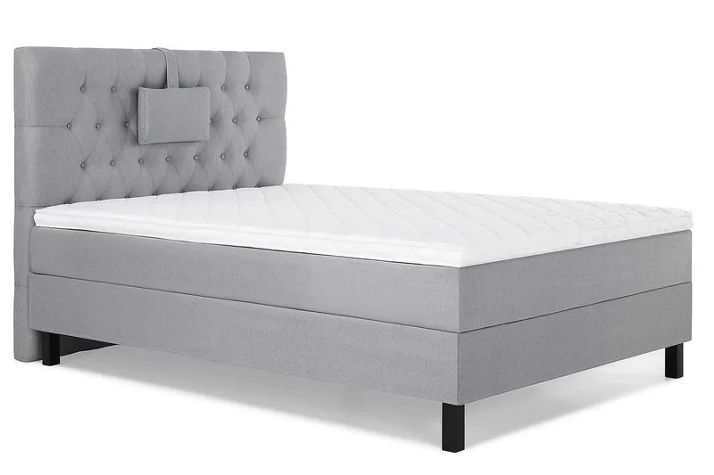 Jenkkisänky Lucky 120x200 Vaahto - Vaaleanharmaa - Huonekalut - Sänky - Jenkkisängyt