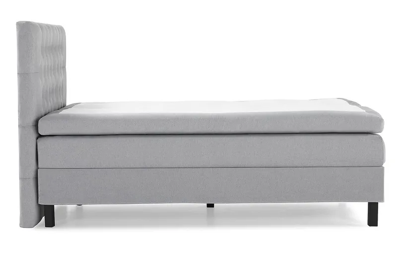 Jenkkisänky Lucky 120x200 Polyeetteri - Harmaa - Huonekalut - Sänky - Jenkkisängyt