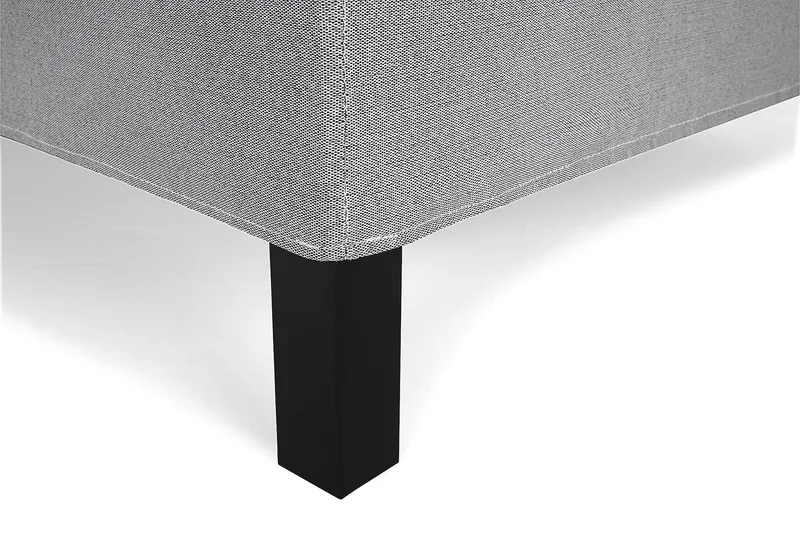 Jenkkisänky Lucky 140x200 cm Vaahto - Vaaleanharmaa - Huonekalut - Sänky - Jenkkisängyt