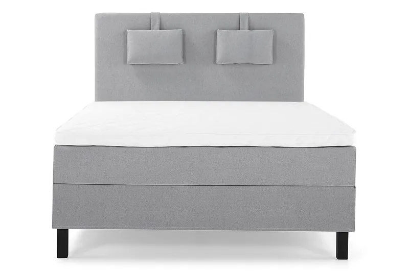 Jenkkisänky Lucky 140x200 cm Vaahto - Vaaleanharmaa - Huonekalut - Sänky - Jenkkisängyt