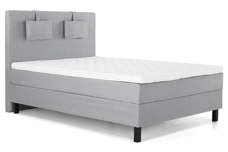 Jenkkisänky Lucky 140x200 cm Vaahto - Vaaleanharmaa - Huonekalut - Sänky - Jenkkisängyt