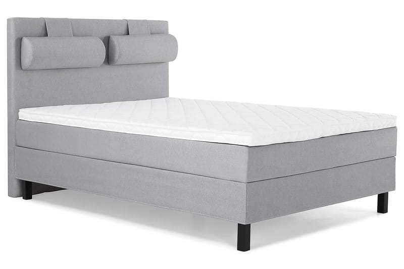 Jenkkisänky Lucky 140x200 cm Vaahto - Vaaleanharmaa - Huonekalut - Sänky - Jenkkisängyt
