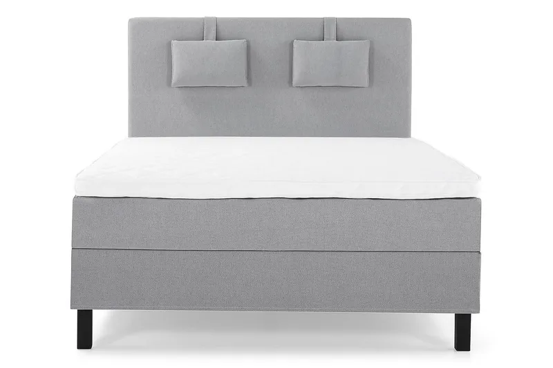 Jenkkisänky Lucky 140x200 cm Vaahto - Vaaleanharmaa - Huonekalut - Sänky - Jenkkisängyt