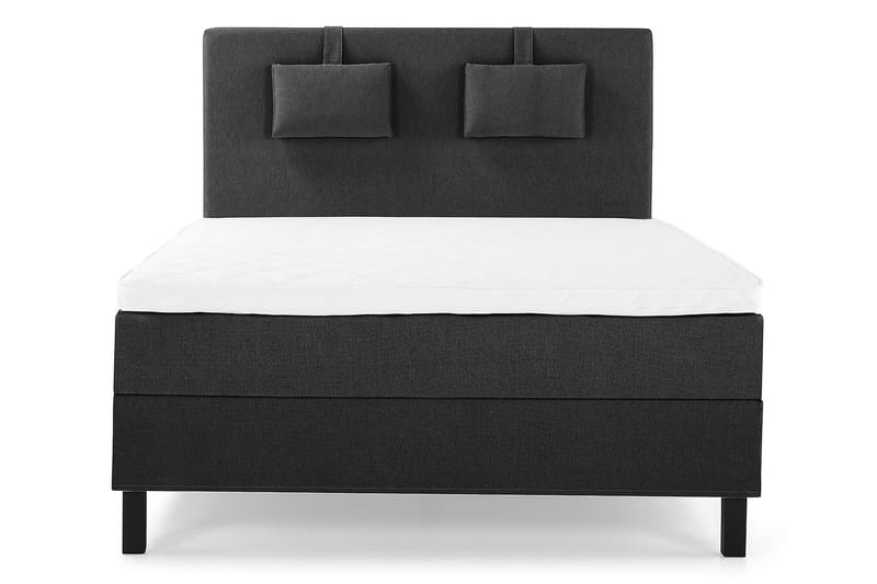 Jenkkisänky Lucky 140x200 Vaahto - Musta/Harmaa - Huonekalut - Sänky - Jenkkisängyt