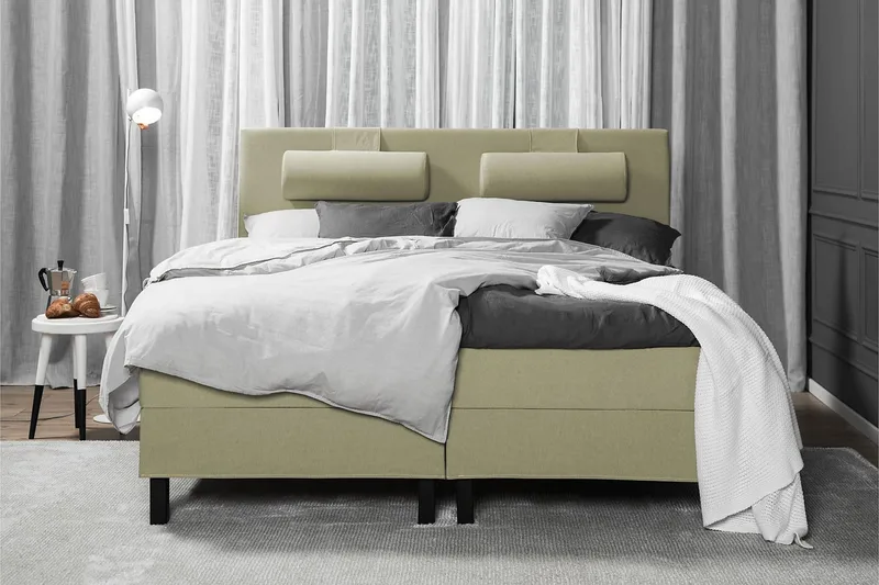 Jenkkisänky Lucky 150x200 Vaahto - Vihreä - Huonekalut - Sänky - Jenkkisängyt