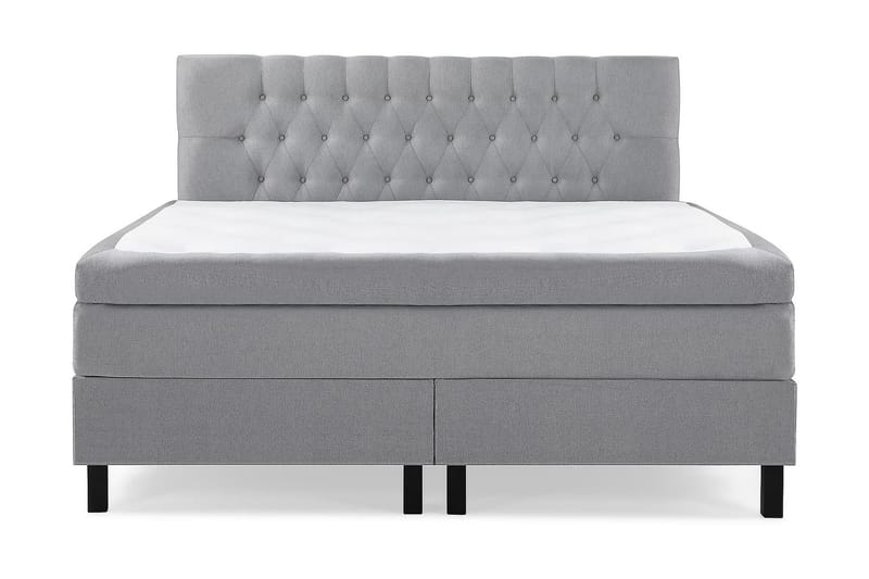 Jenkkisänky Lucky 160x200 Lateksi - Harmaa - Huonekalut - Sänky - Jenkkisängyt