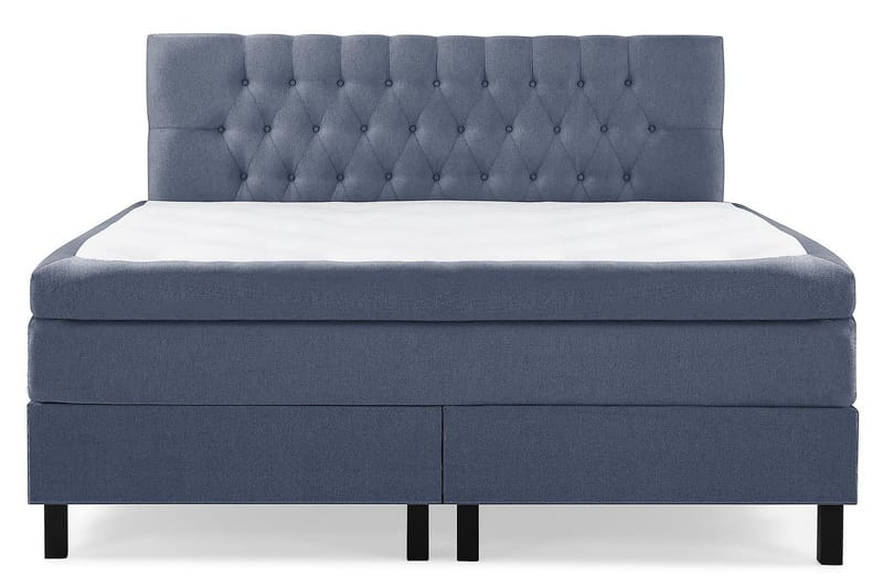 Jenkkisänky Lucky 160x200 Lateksi - Tummansininen - Huonekalut - Sänky - Jenkkisängyt