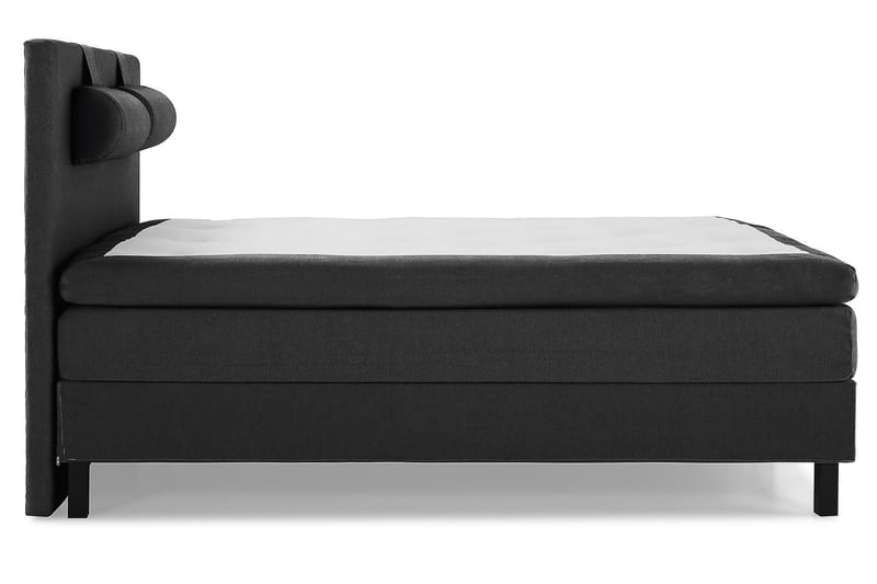 Jenkkisänky Lucky 160x200 Memory - Musta/Harmaa - Huonekalut - Sänky - Jenkkisängyt