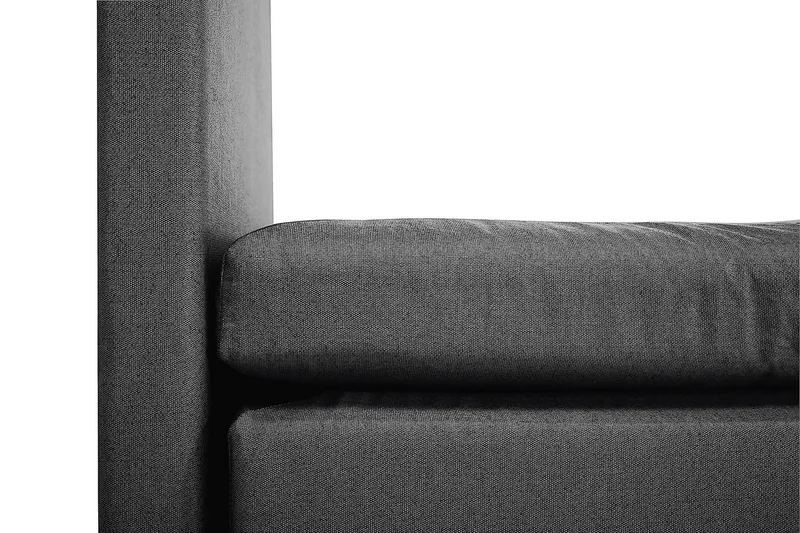 Jenkkisänky Lucky 160x200 Memory - Musta/Harmaa - Huonekalut - Sänky - Jenkkisängyt