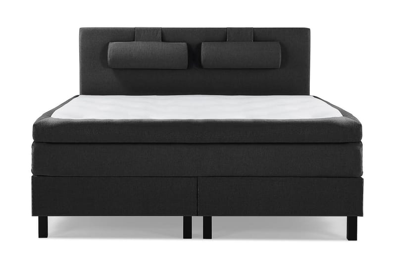 Jenkkisänky Lucky 160x200 Memory - Musta/Harmaa - Huonekalut - Sänky - Jenkkisängyt