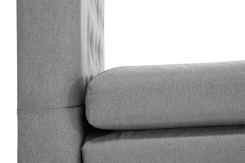 Jenkkisänky Lucky 160x200 Polyeetteri - Vaaleanharmaa - Huonekalut - Sänky - Jenkkisängyt