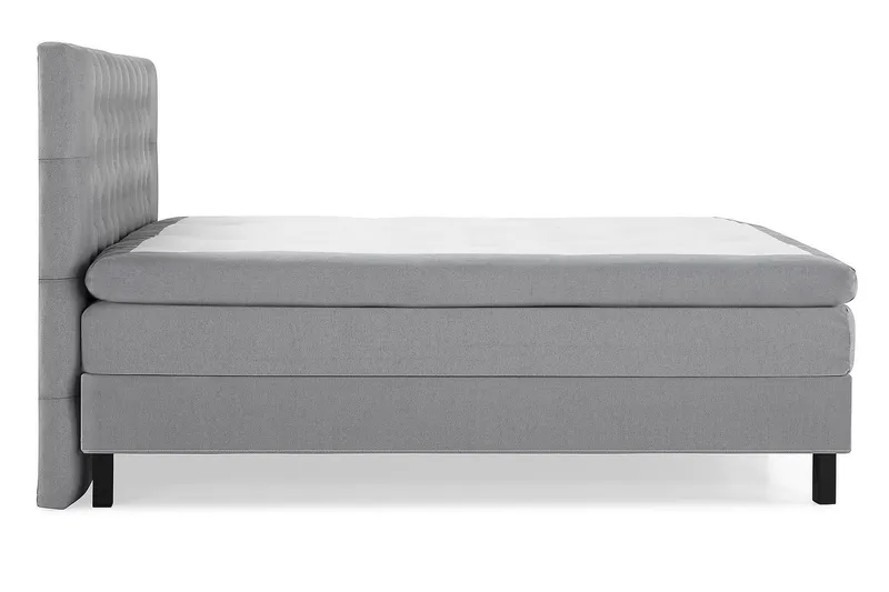 Jenkkisänky Lucky 180x200 Lateksi - Harmaa - Huonekalut - Sänky - Jenkkisängyt