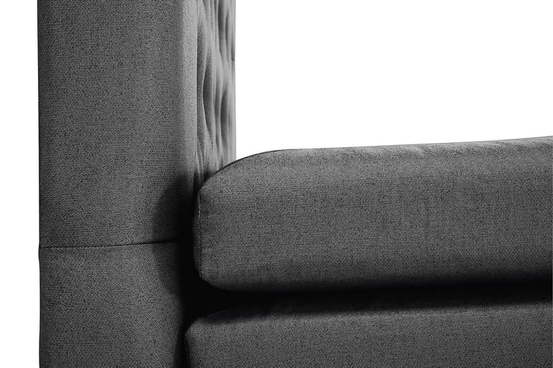 Jenkkisänky Lucky 180x200 Memory - Musta/Harmaa - Huonekalut - Sänky - Parisänky