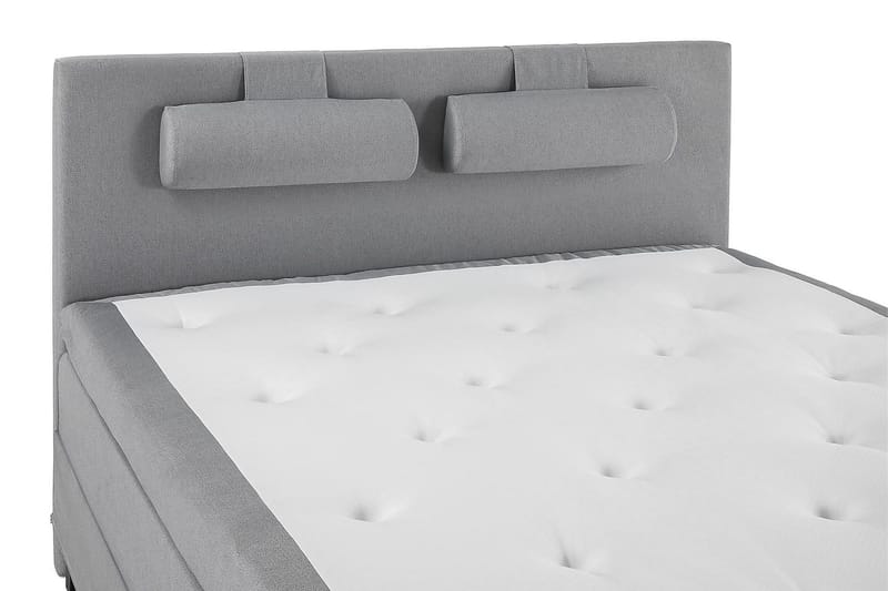 Jenkkisänky Lucky 180x200 Memory - Vaaleanharmaa - Huonekalut - Sänky - Jenkkisängyt