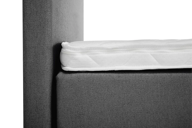 Jenkkisänky Lucky 180x200 Vaahto - Musta/Harmaa - Huonekalut - Sänky - Jenkkisängyt