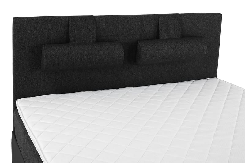 Jenkkisänky Lucky 180x200 Vaahto - Musta/Harmaa/PU - Huonekalut - Sänky - Jenkkisängyt