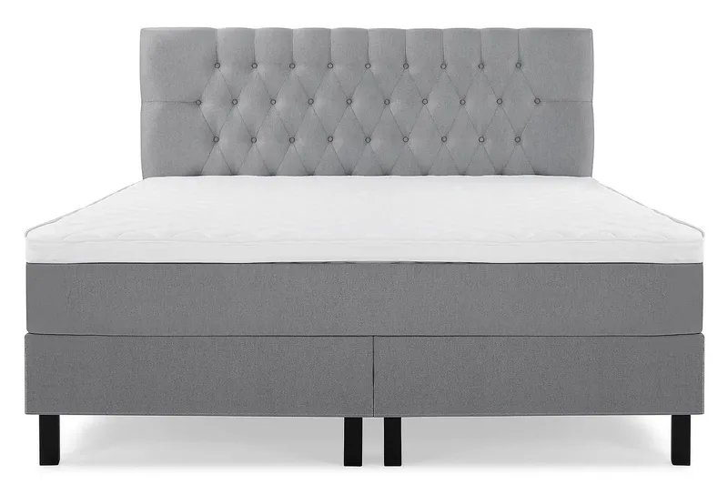 Jenkkisänky Lucky 180x200 Vaahto - Vaaleanharmaa - Huonekalut - Sänky - Jenkkisängyt