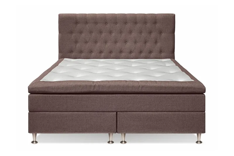 Jenkkisänky Meja 180x200 - Tummanruskea - Huonekalut - Sänky - Jenkkisängyt