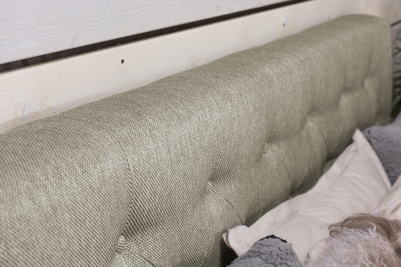 Jenkkisänky Mist 140x200 - Beige - Huonekalut - Sänky - Jenkkisängyt