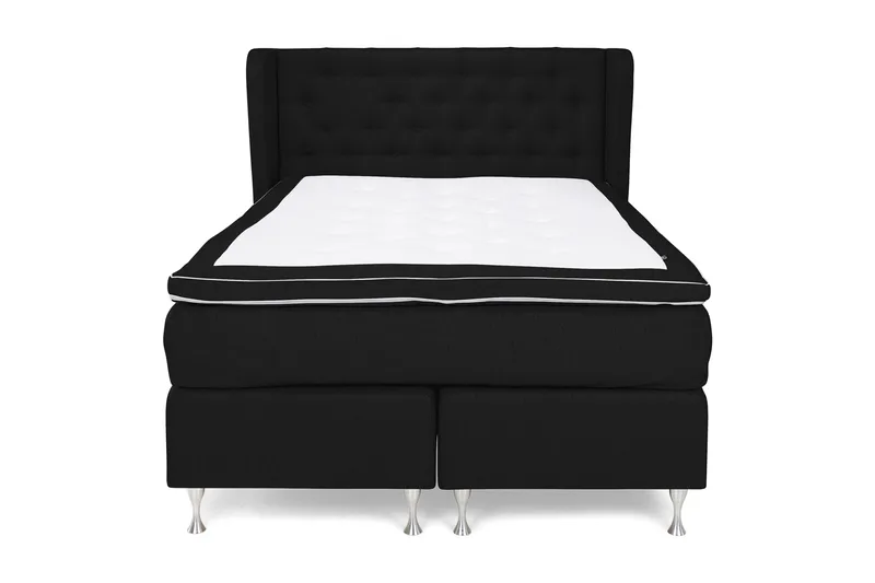 Jenkkisänky Mist 140x200 Musta, undefined