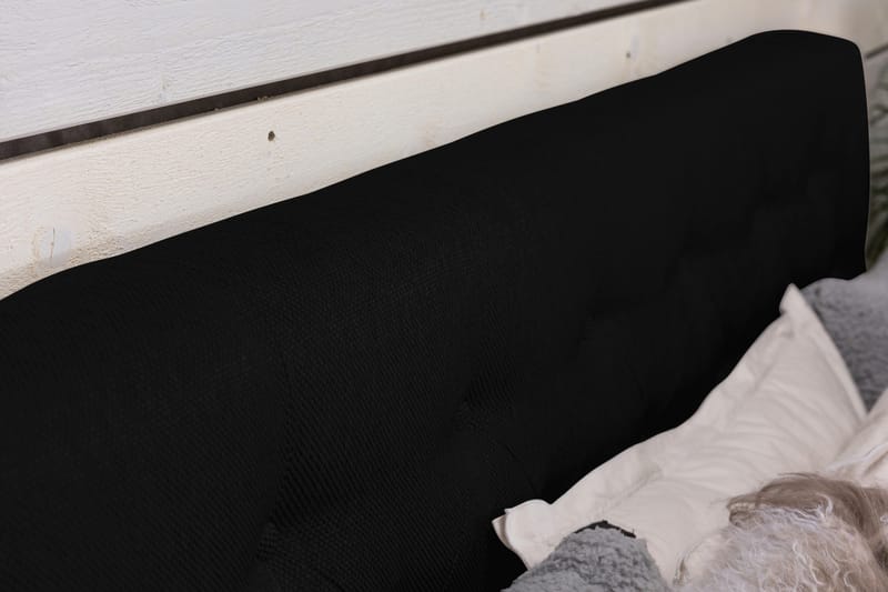 Jenkkisänky Mist 140x200 Musta - Huonekalut - Sänky - Jenkkisängyt