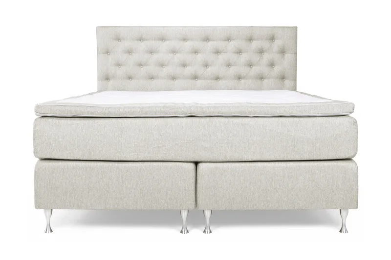 Jenkkisänky Mist 160x200 - Beige - Huonekalut - Sänky - Jenkkisängyt