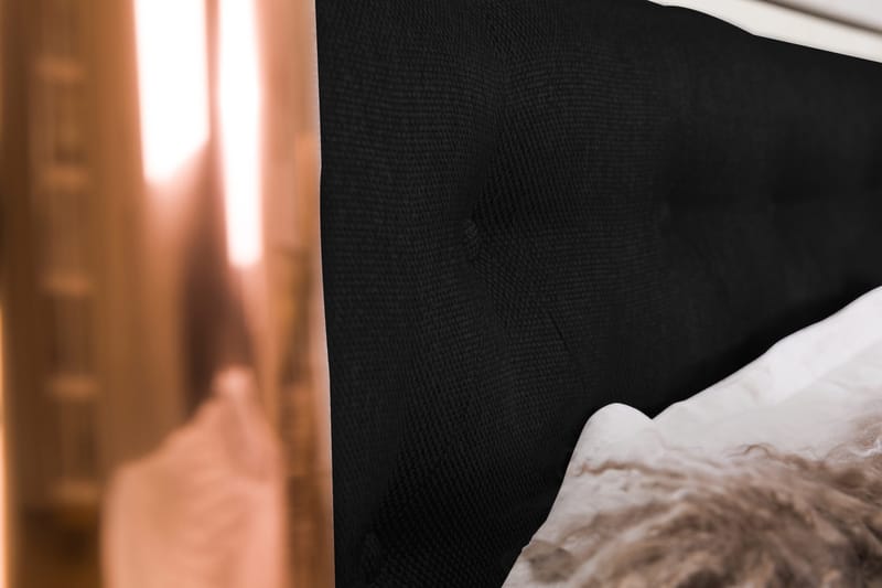 Jenkkisänky Mist 160x200 Musta - Huonekalut - Sänky - Jenkkisängyt