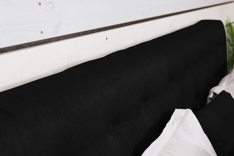 Jenkkisänky Mist 160x200 Musta - Huonekalut - Sänky - Jenkkisängyt