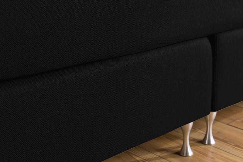 Jenkkisänky Mist 180x200 - Musta - Huonekalut - Sänky - Jenkkisängyt