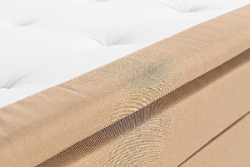 Jenkkisänky Nayaka 90x200 Lateksi - Beige - Huonekalut - Sänky - Jenkkisängyt