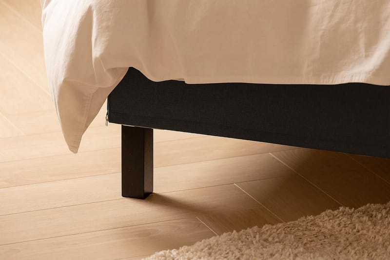 Jenkkisänky Nayaka 90x200 Lateksi - Tummanharmaa - Huonekalut - Sänky - Jenkkisängyt