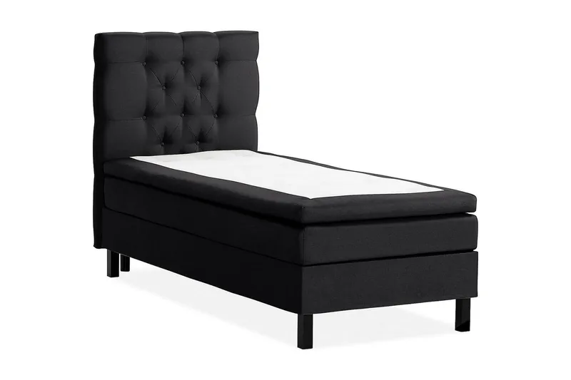 Jenkkisänky Nayaka 90x200 Memoryvaahto - Musta - Huonekalut - Sänky - Jenkkisängyt