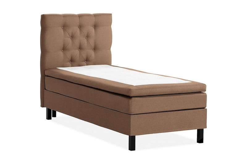 Jenkkisänky Nayaka 90x200 Vaahtomuovi - Ruskea - Huonekalut - Sänky - Jenkkisängyt